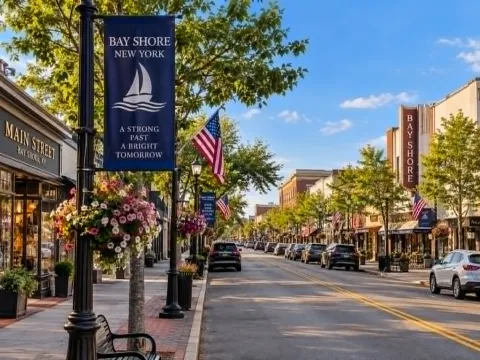 Downtown Bay Shore, NY