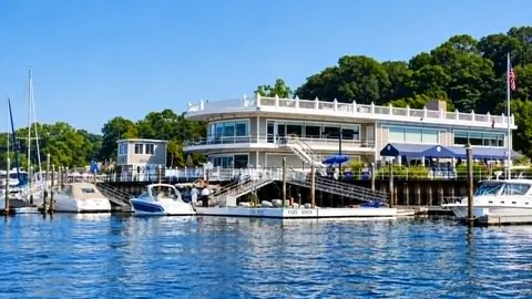 Boats on Huntington Harbor, NY