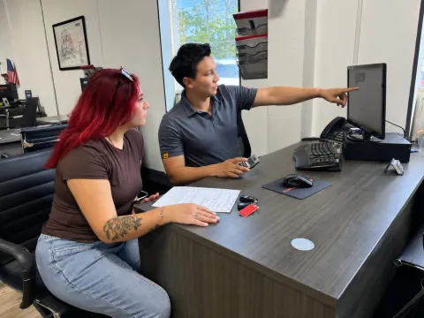 Estimating a monthly auto loan payment at AR Motorsports in Bay Shore, NY